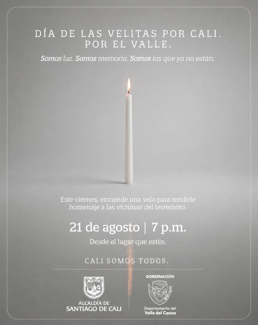 🕯️ Cali y el Valle encienden una luz de esperanza. Desde los Comités de Libertad Religiosa de la Alcaldía de Cali y de