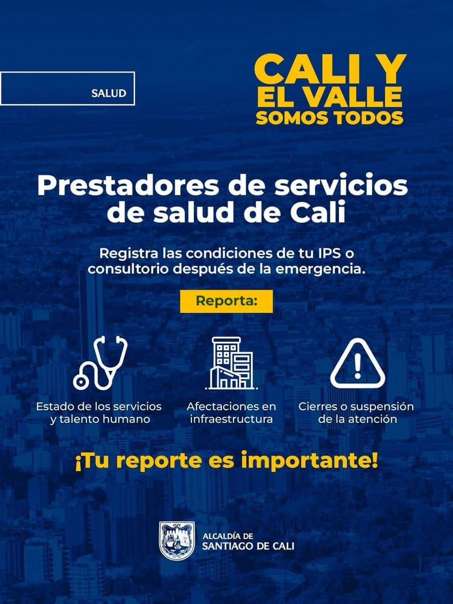 Después de una emergencia, conocer el estado de los servicios de salud es clave para seguir actuando donde más se necesi
