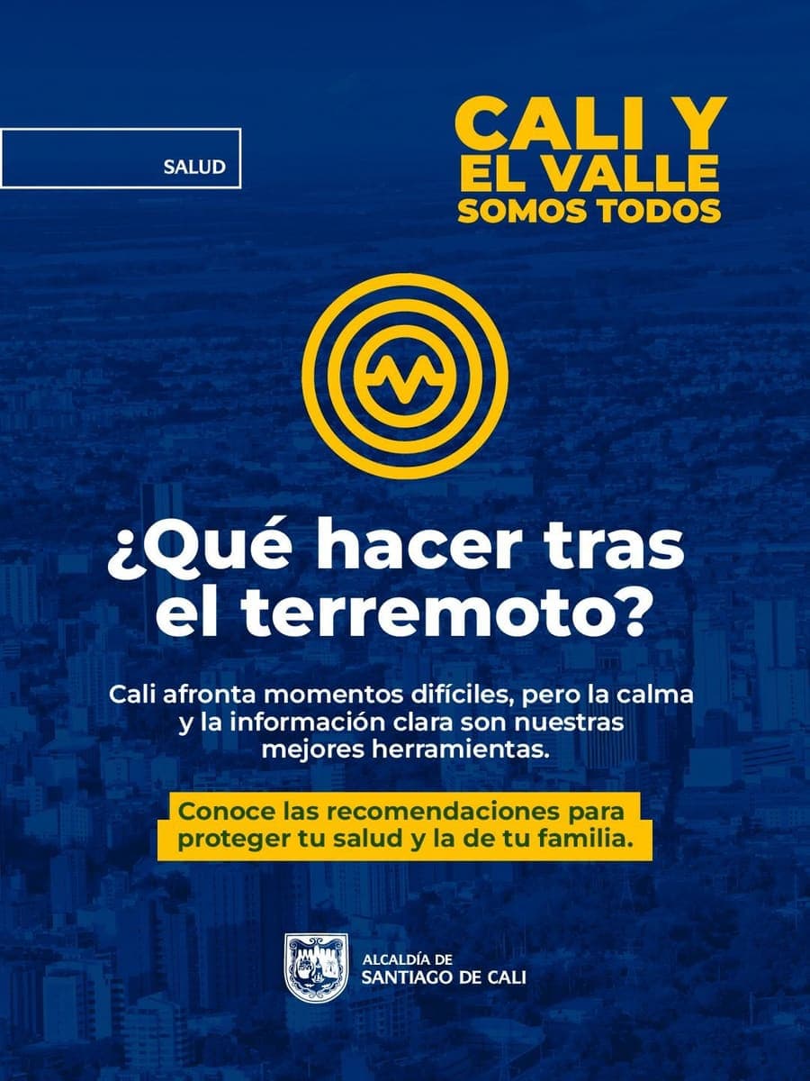 En una emergencia, cuidarnos también es parte de la respuesta. 💛 La prevención, el autocuidado y la información respons