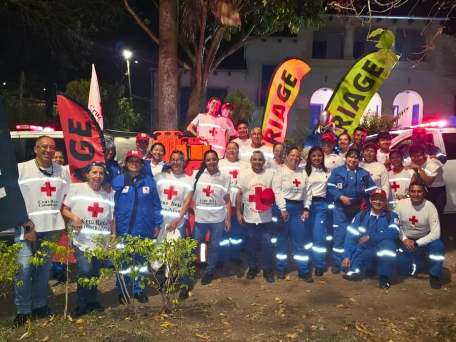 🔴 ¡Más preparados para proteger la vida! 🤝🚒 Fusagasugá fue el escenario de un importante taller para los voluntarios