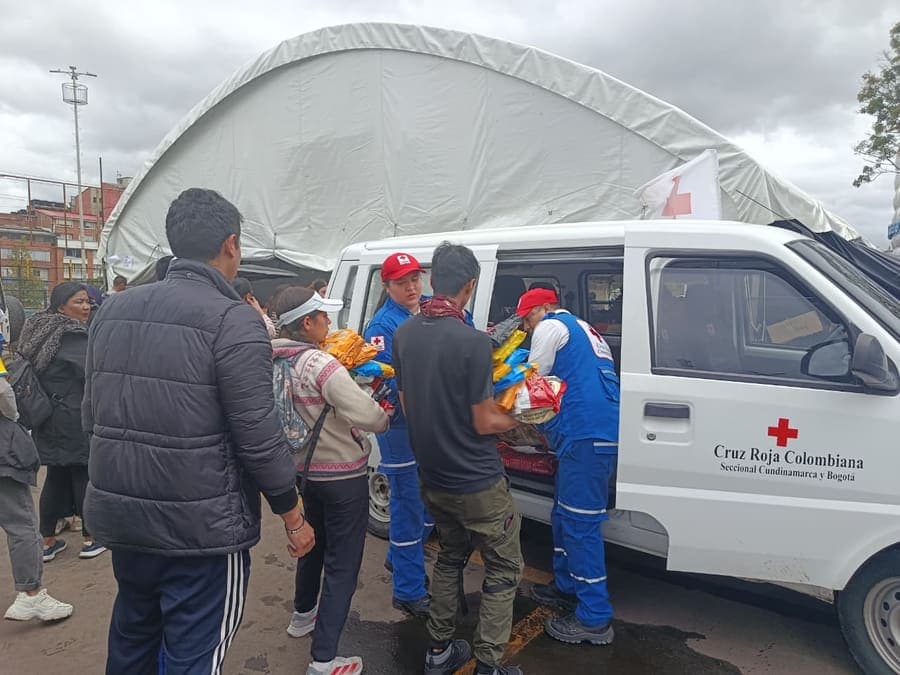 Desde Guaduas, Ubaté, Pacho y otros municipios de Cundinamarca, nuestros grupos de apoyo estuvieron recolectando donacio