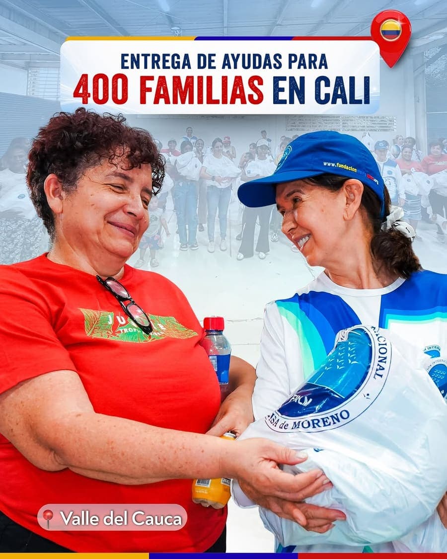 #HoyPorColombia 🇨🇴 | La ayuda llegó a Cali. Tras el terremoto, muchas familias tuvieron que salir de sus hogares y alg