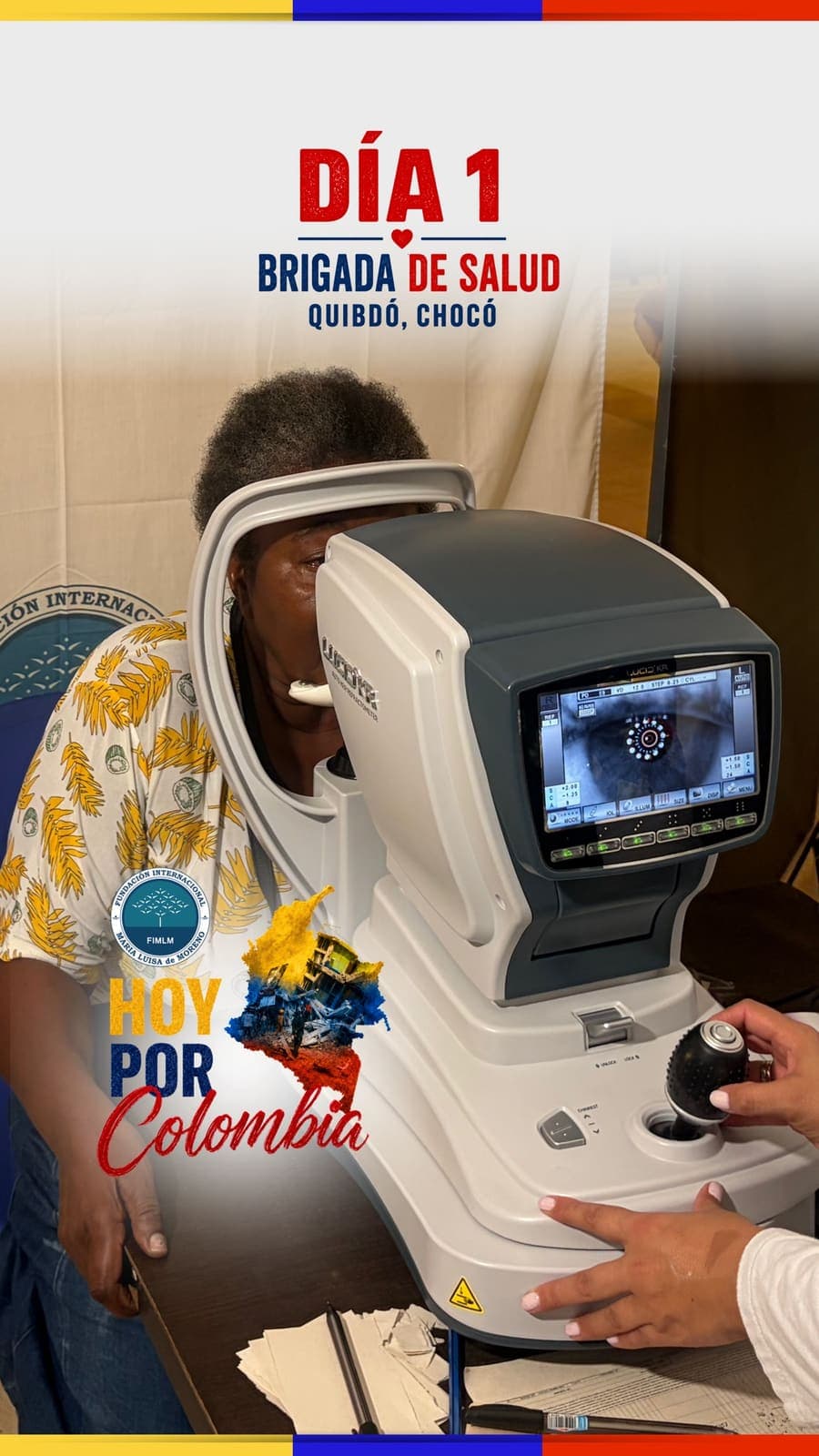 #HoyPorColombia | Llevando bienestar a Quibdó: día 1 de nuestra Brigada de Salud en Chocó. 🩵🩺 Seguimos trabajando por