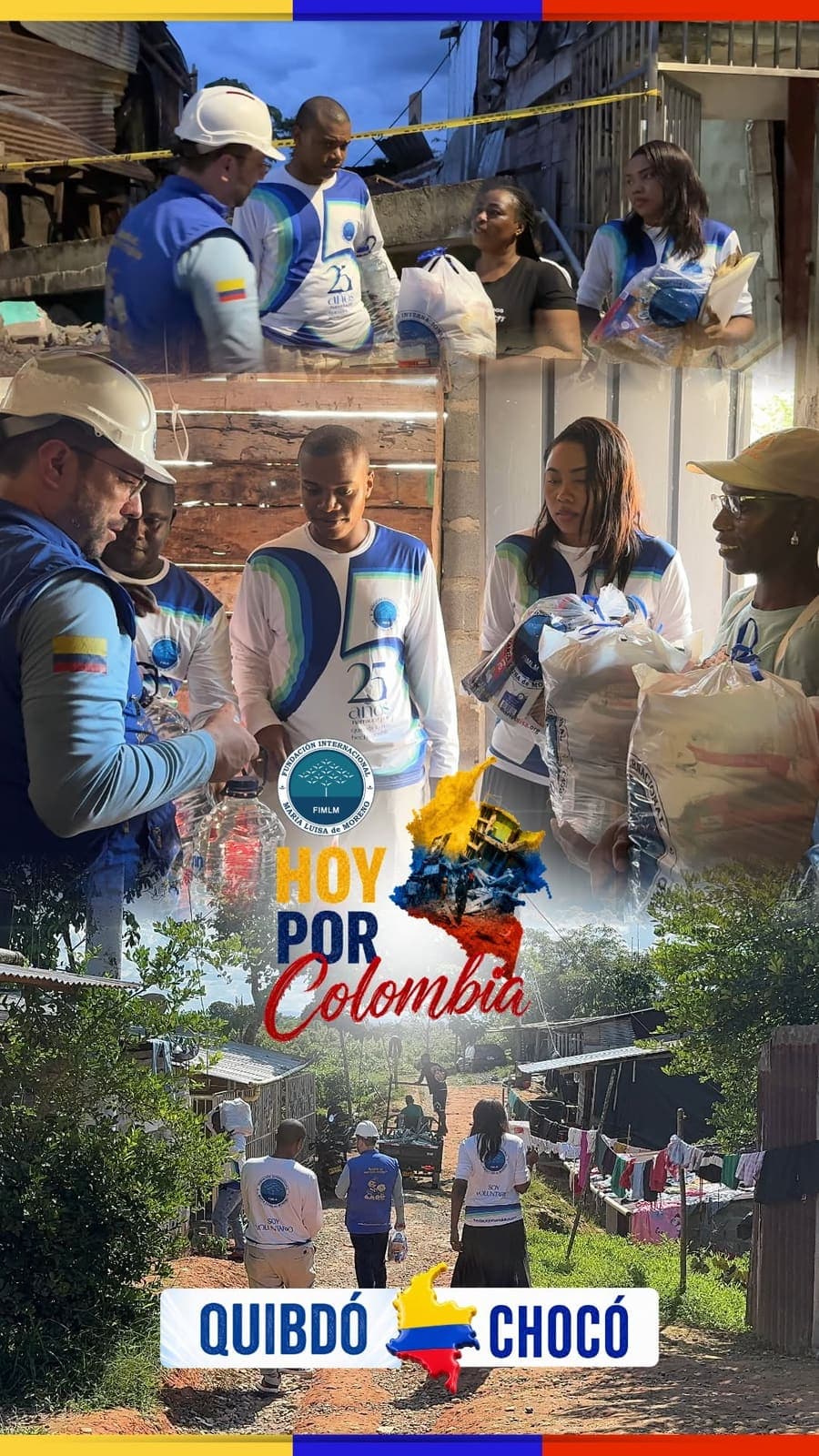 #HoyPorColombia 🇨🇴 | Las ayudas enviadas por la Dra. María Luisa Piraquive, con el apoyo de todos nuestros donantes, s