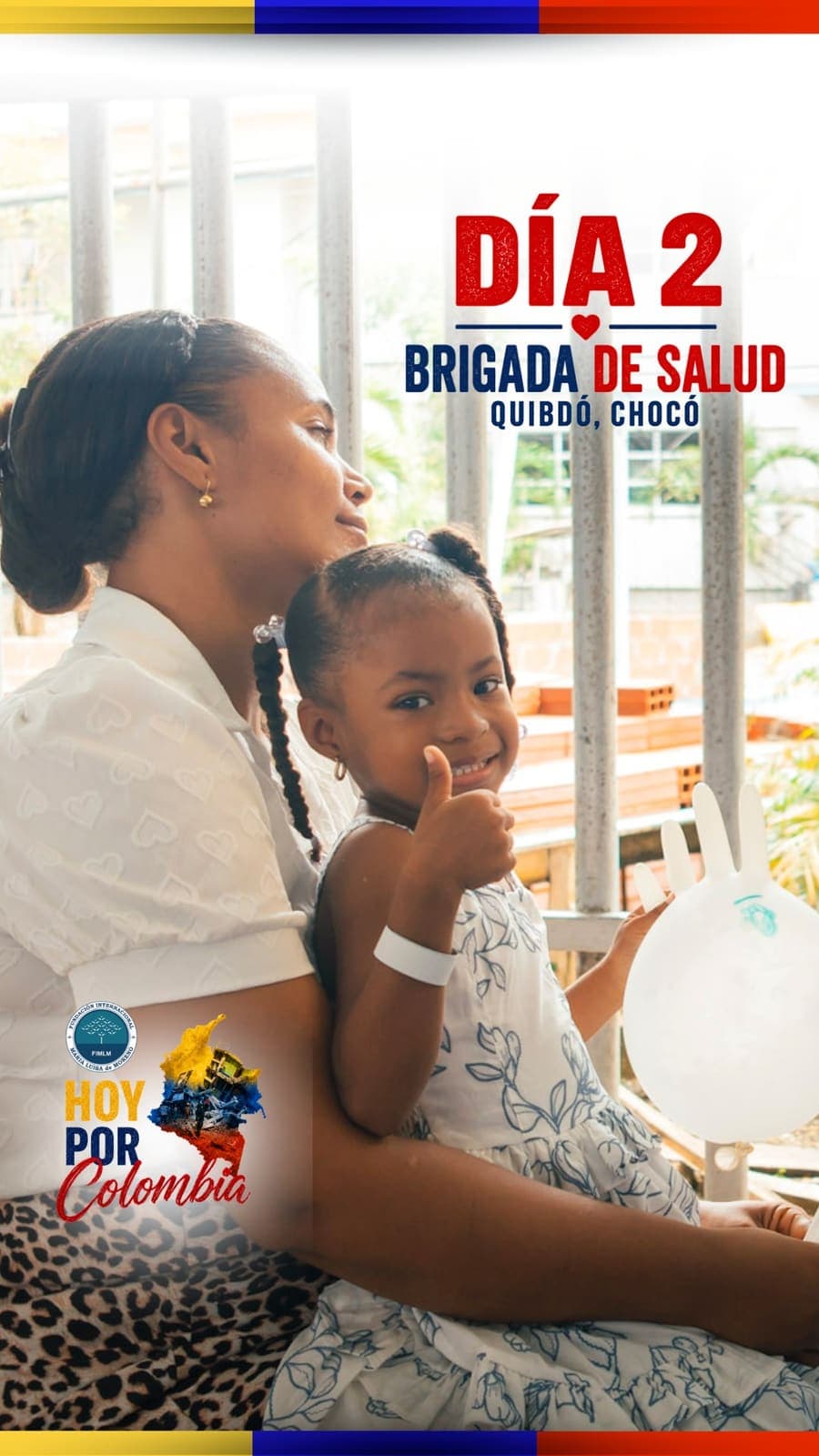 #HoyPorColombia 🇨🇴 | Segundo día de la Brigada de Salud en Quibdó, Chocó. 🩺💙 Esta labor, liderada por la Dra. María