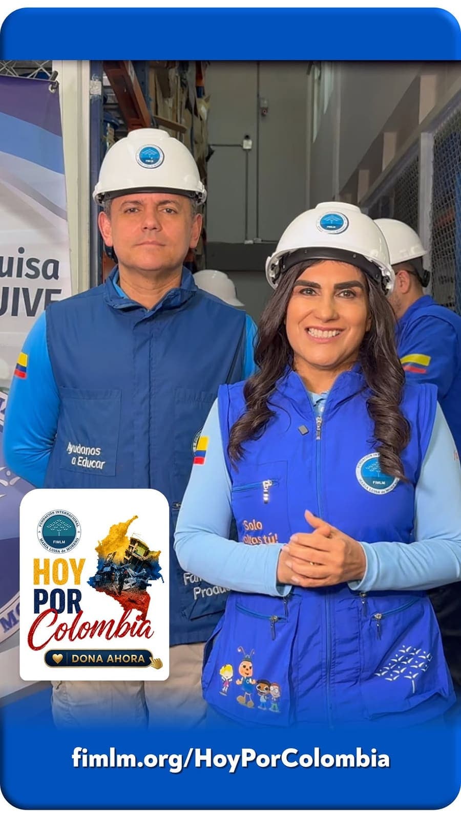 #HoyPorColombia 🇨🇴 | Gracias a la solidaridad de la Dra. María Luisa Piraquive, el apoyo de nuestros donantes y al com