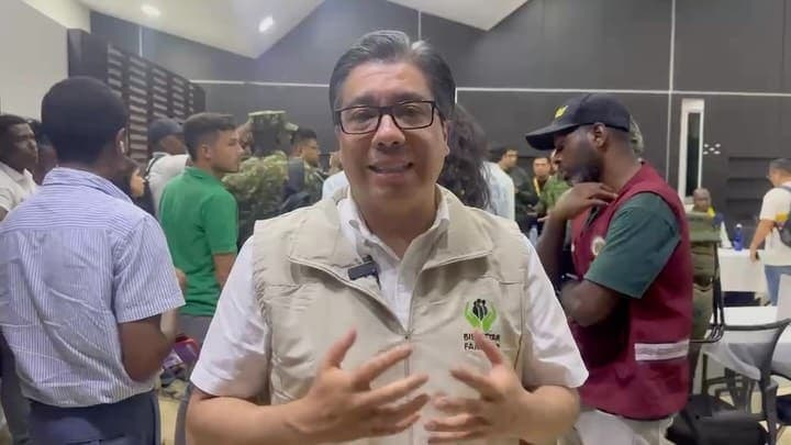 A la salida del PMU realizado en #Quibdó, el director del #SNBF explicó que se están desarrollando estrategias para que