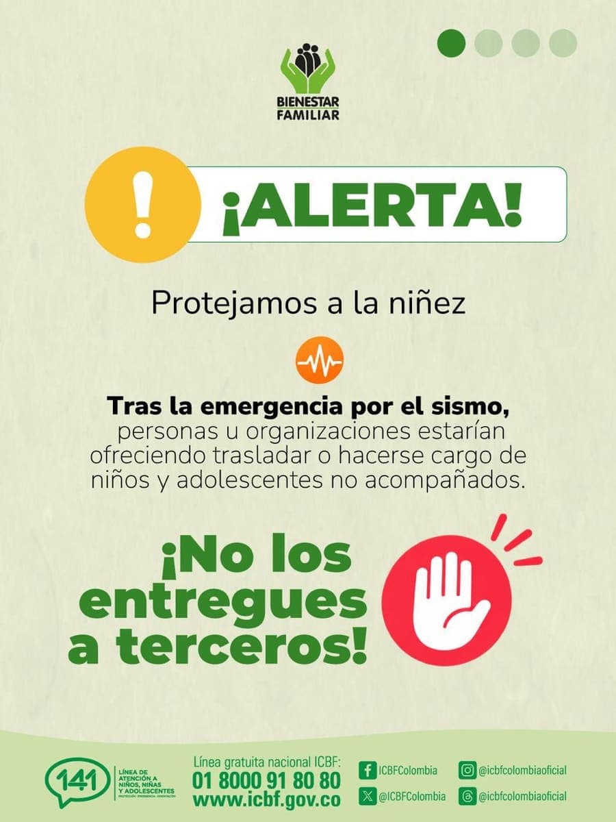En medio de una emergencia, proteger también significa actuar con responsabilidad y acudir siempre a los canales oficial