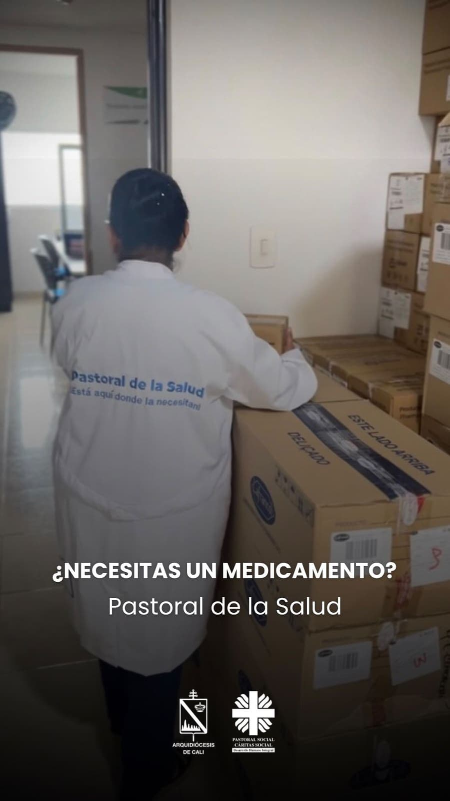 💙 ¡Solidaridad que cuida la vida! ⛪️La Pastoral de la Salud es un espacio de solidaridad que recibe donaciones de medic