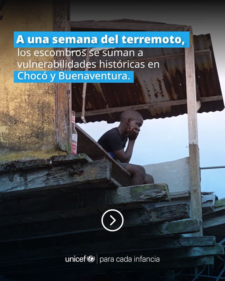 En el Pacífico colombiano, la dimensión de la emergencia empieza a hacerse más evidente, así como las necesidades que en