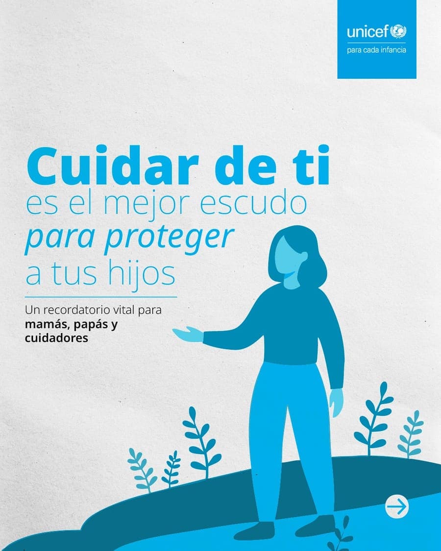 Mamás, papás y personas cuidadoras: cuidar de ustedes es proteger a los niños y niñas que acompañan. 🛡️ Tras un sismo,