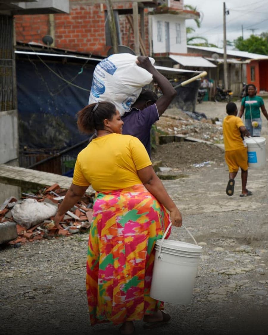 A una semana del terremoto, las organizaciones del Sistema de Naciones Unidas y el Equipo Humanitario País continúan tra