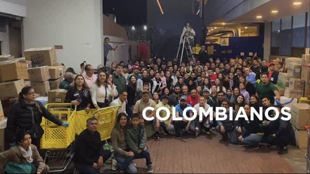 Durante estos días, Unicentro Bogotá se convirtió en un punto de encuentro para ayudar a las comunidades afectadas por e